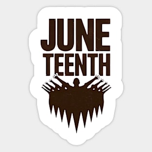 Juneteenth Pride - Honoring Emancipation and Equality Sticker